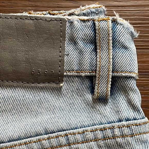 6397 Italian Denim Straight Crop Jeans 26 - Picture 4 of 15